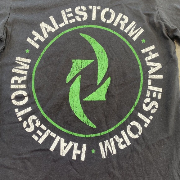 Halestorm 2019 Spring Concert T Shirt Black Canvas Adult Small Short Sleeve - Picture 2 of 8